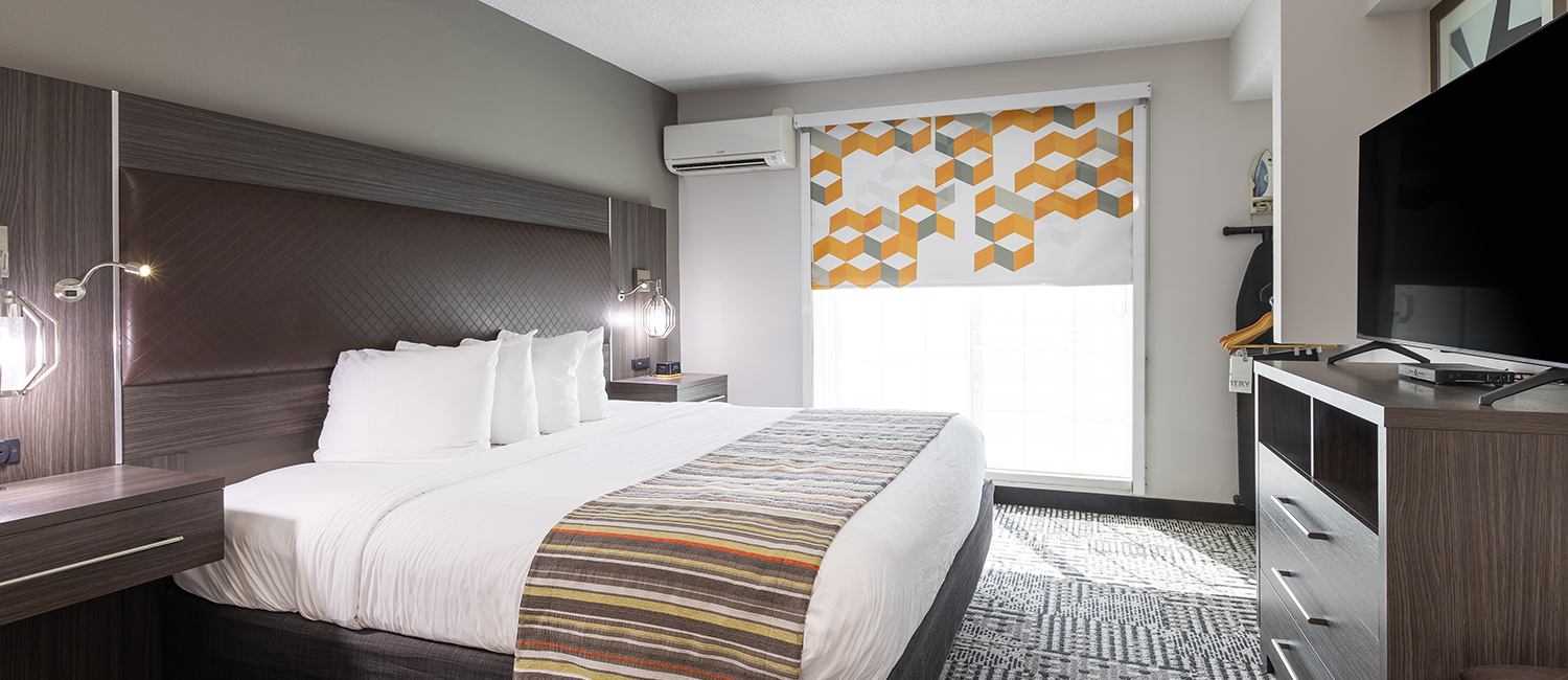 ENJOY A COMFORTABLE STAY IN OUR MODERN GUEST ROOMS